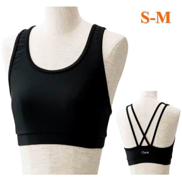 RG Short Top W-back Chacott s. S-M col. Black Art. 002-78009